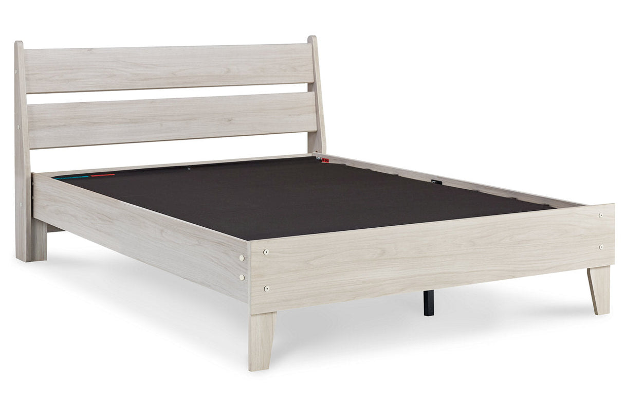 Socalle Natural Full Platform Bed by Ashley at Eve Furniture