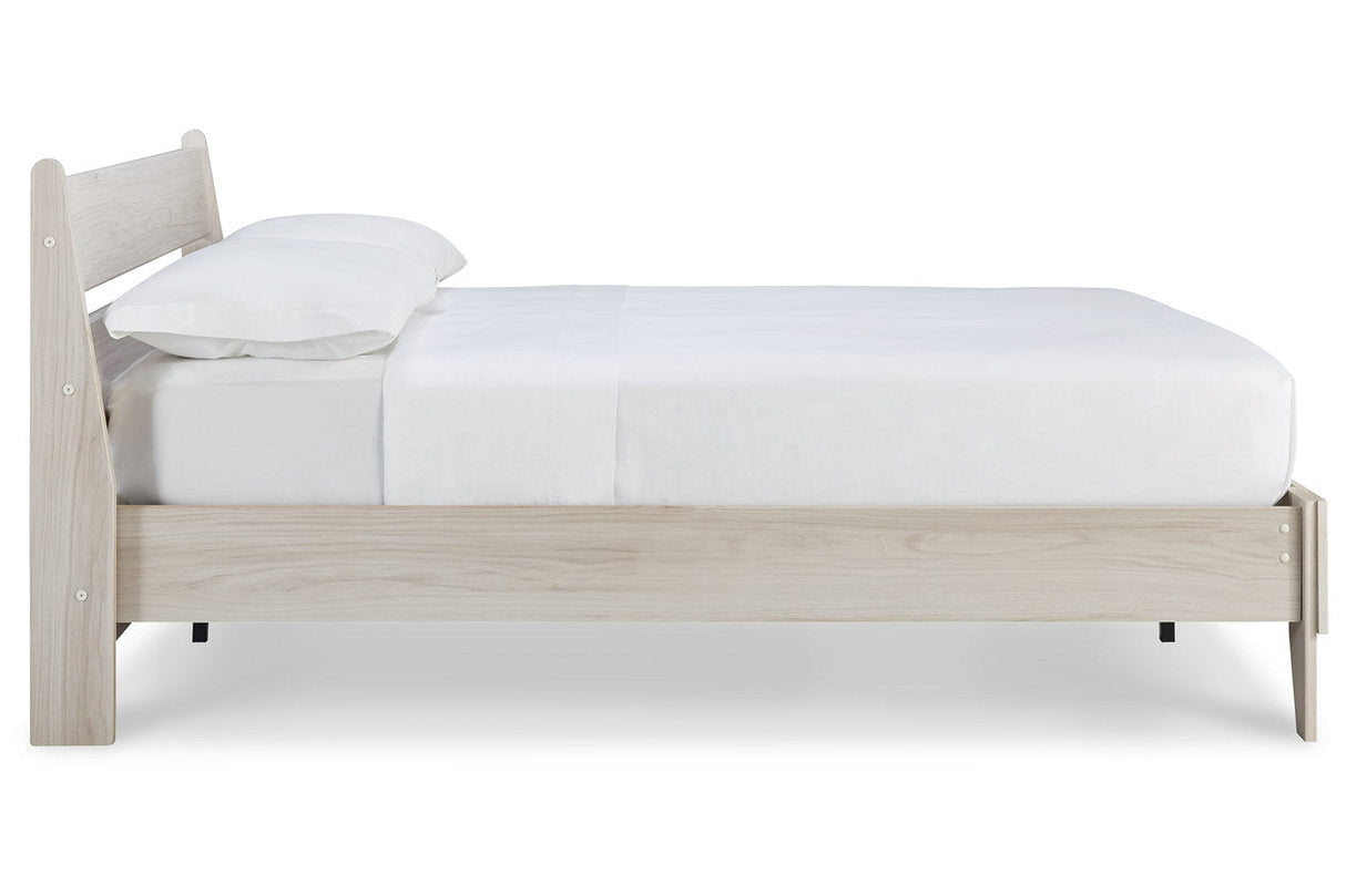 Socalle Natural Full Platform Bed by Ashley at Eve Furniture