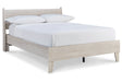 Socalle Natural Full Platform Bed by Ashley at Eve Furniture