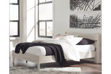 Socalle Natural Queen Platform Bed by Ashley at Eve Furniture
