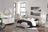 Socalle Natural Queen Platform Bed by Ashley at Eve Furniture