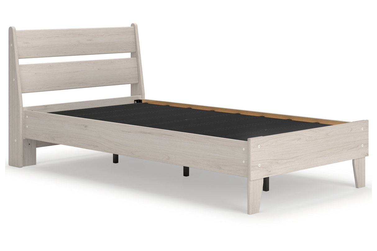 Socalle Natural Twin Platform Bed by Ashley at Eve Furniture