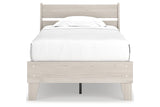 Socalle Natural Twin Platform Bed by Ashley at Eve Furniture