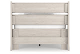 Socalle Natural Twin Platform Bed by Ashley at Eve Furniture