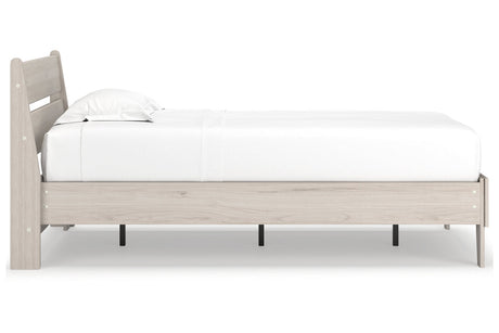 Socalle Natural Twin Platform Bed by Ashley at Eve Furniture