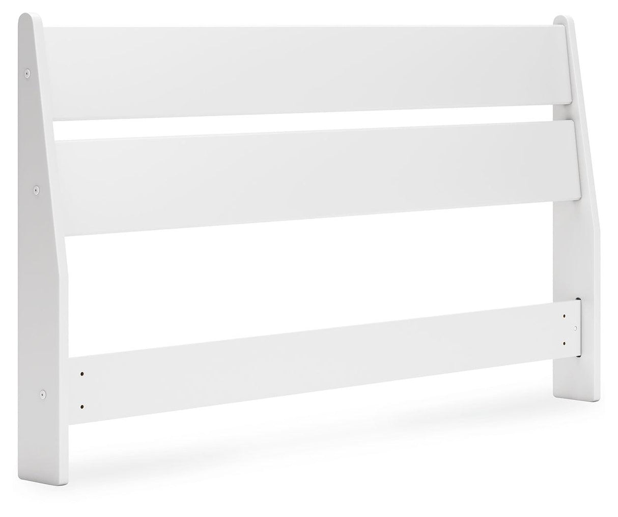Socalle Queen Panel Headboard with 2 Nightstands in Two-tone by Ashley at Eve Furniture
