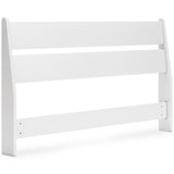 Socalle Queen Panel Headboard with Dresser and Nightstand in Two-tone by Ashley at Eve Furniture