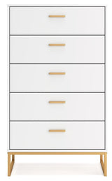 Socalle Two-tone Chest of Drawers by Ashley at Eve Furniture