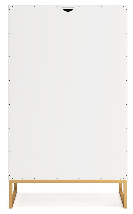 Socalle Two-tone Chest of Drawers by Ashley at Eve Furniture