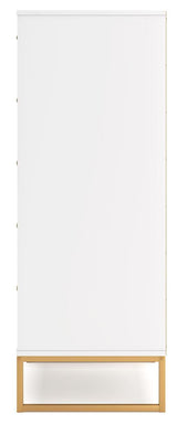 Socalle Two-tone Chest of Drawers by Ashley at Eve Furniture