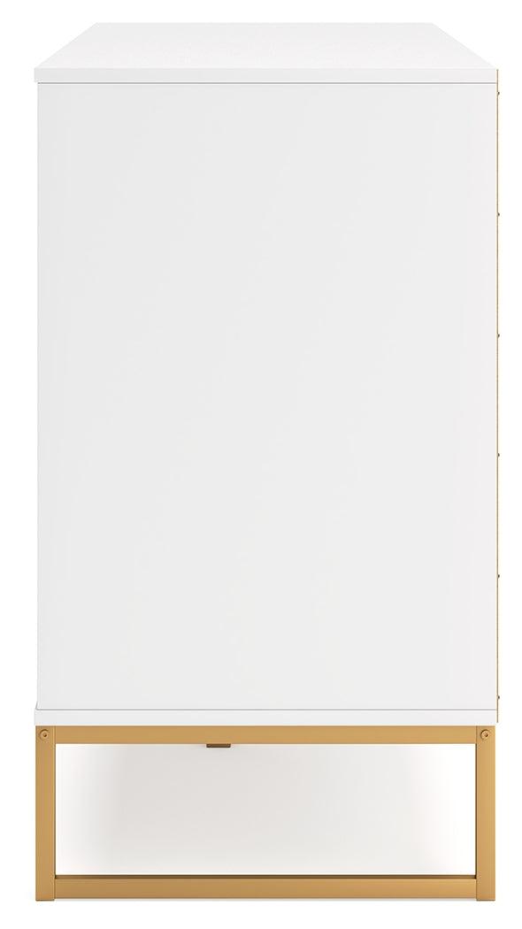 Socalle Two-tone Dresser by Ashley at Eve Furniture