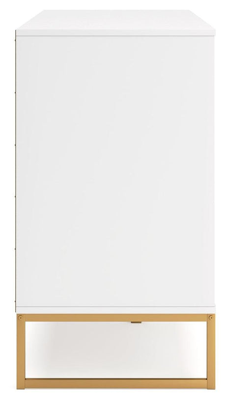 Socalle Two-tone Dresser by Ashley at Eve Furniture