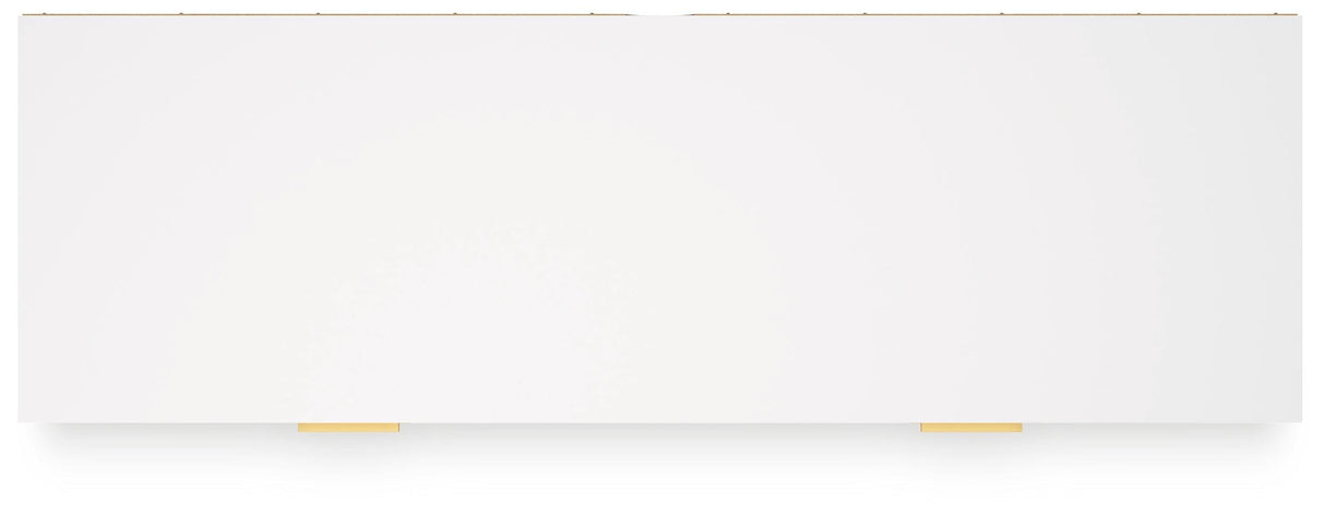 Socalle Two-tone Dresser by Ashley at Eve Furniture