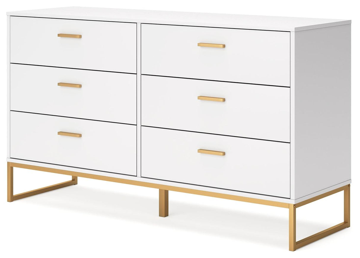 Socalle Two-tone Dresser by Ashley at Eve Furniture