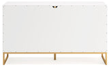 Socalle Two-tone Dresser