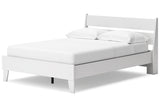 Socalle Two-tone Full Panel Platform Bed by Ashley at Eve Furniture