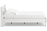 Socalle Two-tone Full Panel Platform Bed by Ashley at Eve Furniture
