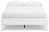 Socalle Two-tone Full Platform Base Bed by Ashley at Eve Furniture