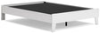 Socalle Two-tone Full Platform Base Bed by Ashley at Eve Furniture