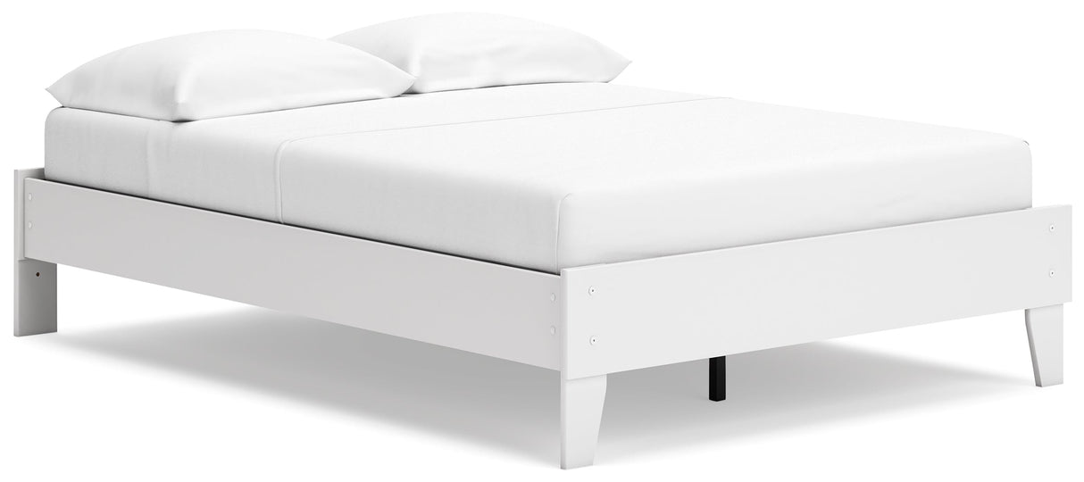 Socalle Two-tone Full Platform Bed