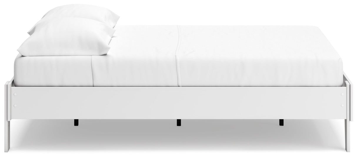 Socalle Two-tone Full Platform Bed