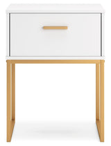 Socalle Two-tone Nightstand by Ashley at Eve Furniture