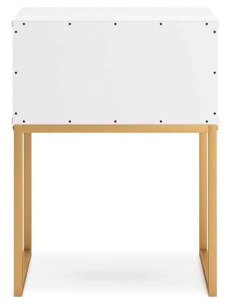 Socalle Two-tone Nightstand by Ashley at Eve Furniture