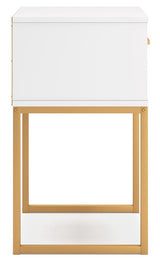 Socalle Two-tone Nightstand by Ashley at Eve Furniture