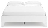 Socalle Two-tone Queen Platform Base Bed by Ashley at Eve Furniture