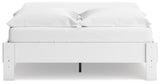 Socalle Two-tone Queen Platform Base Bed by Ashley at Eve Furniture