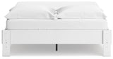 Socalle Two-tone Queen Platform Base Bed by Ashley at Eve Furniture