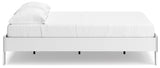 Socalle Two-tone Queen Platform Base Bed by Ashley at Eve Furniture