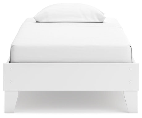 Socalle Two-tone Twin Platform Bed by Ashley at Eve Furniture
