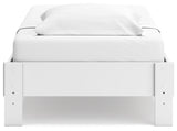 Socalle Two-tone Twin Platform Bed by Ashley at Eve Furniture