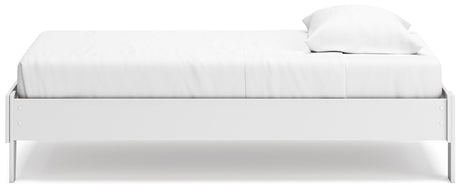 Socalle Two-tone Twin Platform Bed by Ashley at Eve Furniture