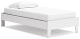 Socalle Two-tone Twin Platform Bed by Ashley at Eve Furniture