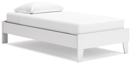 Socalle Two-tone Twin Platform Bed by Ashley at Eve Furniture