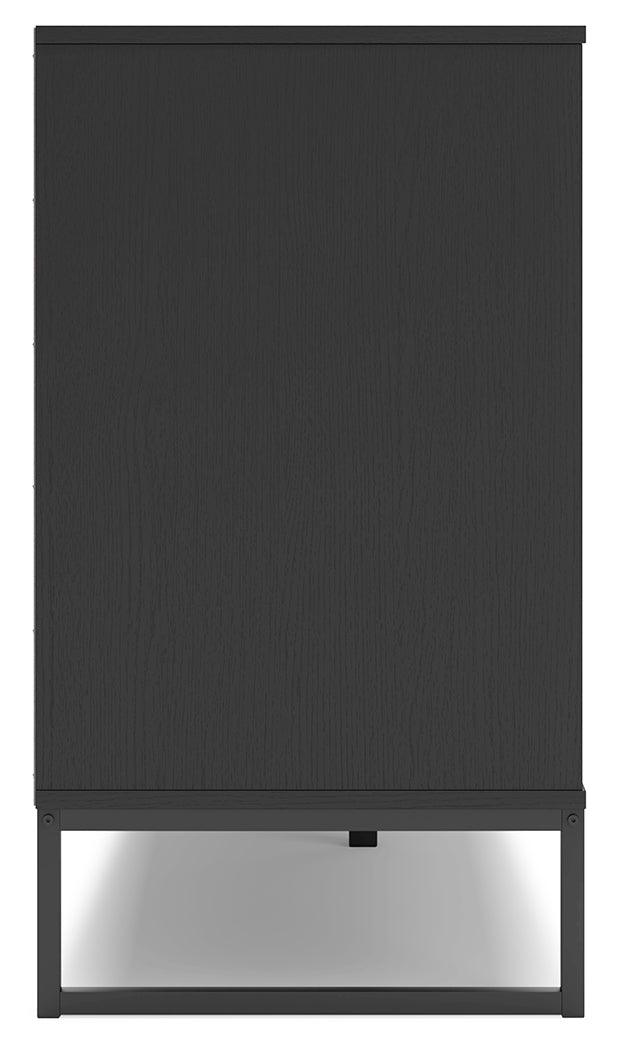 Socalle Black Dresser by Ashley at Eve Furniture