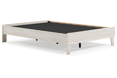 Socalle Light Natural Full Platform Bed by Ashley at Eve Furniture