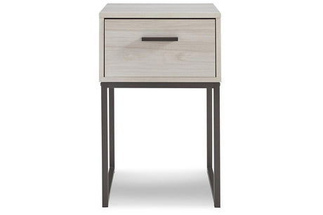 Socalle Light Natural Nightstand by Ashley at Eve Furniture