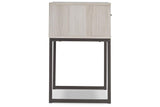 Socalle Light Natural Nightstand by Ashley at Eve Furniture