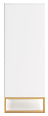 Socalle Two-tone Chest of Drawers by Ashley at Eve Furniture