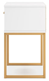 Socalle Two-tone Nightstand by Ashley at Eve Furniture