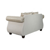 Sodaro Ivory Loveseat by Furniture of America at Eve Furniture