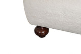 Sodaro Ivory/Dark Cherry 2- Piece Living Room set by Furniture of America at Eve Furniture