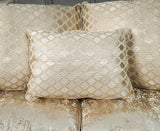 Sodaro Ivory/Dark Cherry Living Room Set by Furniture of America at Eve Furniture