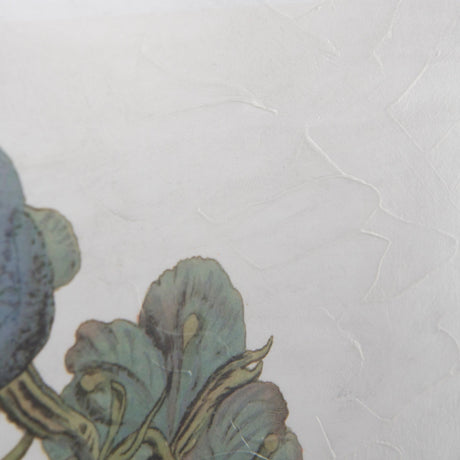 Soft Blue Botanoicals V by Mercana Studio Hand Embellished Framed Art Print Matted under Glass by Mercana at Eve Furniture