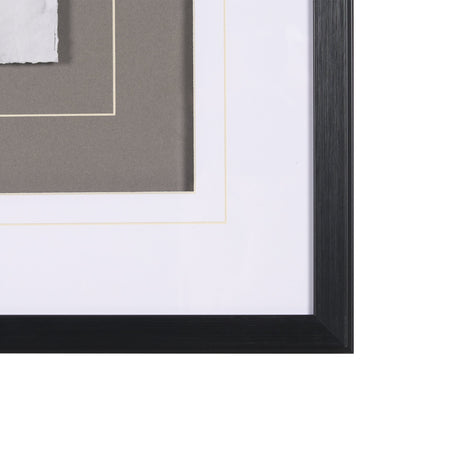 Soft Blue Botanoicals VI by Mercana Studio Hand Embellished Framed Art Print Matted under Glass by Mercana at Eve Furniture