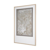 Soft Geometry II by Mercana Studio Hand-Embellished Textured Framed Artwork Matted under Glass by Mercana at Eve Furniture
