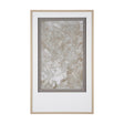 Soft Geometry II by Mercana Studio Hand-Embellished Textured Framed Artwork Matted under Glass by Mercana at Eve Furniture